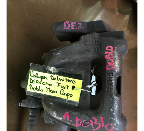 Caliper Delantero Derecho Fiat Doblo Maxi Cargo 2014