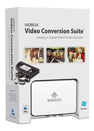 Convertidor Vidbox Vcs2m Vhs A Digital 720x480, 640x480