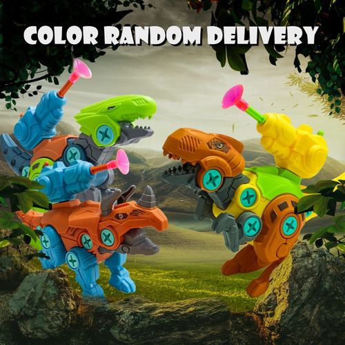 Imagen 2 de 7 de 3 Juegos Prácticos Divertidos Dinosaurios Bricolaje Juguetes
