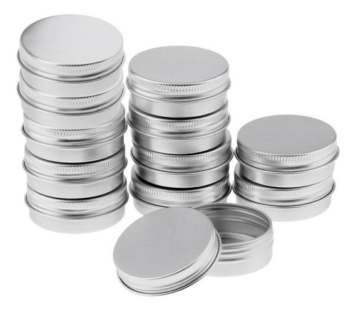 I Tarro Cosmético De Aluminio De 30 Ml, , Envase De Crema,