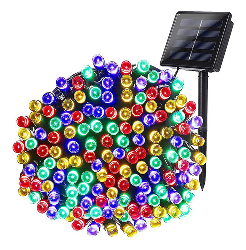 Lomotech - Luces Solares De Navidad, 200 Leds De 72 Pies De