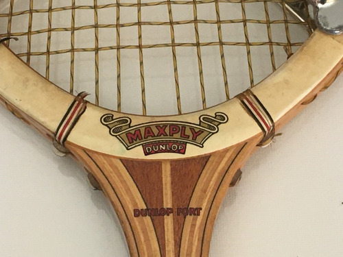 Raqueta De Tennis Vintage Dunlop Maxply Fort