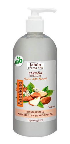 Jabón Liquido Familand Castaña 500ml (1 Unid)