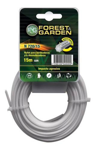 Rollo De Tanza Forest Y Garden 1.3mm X 15mt N713/15