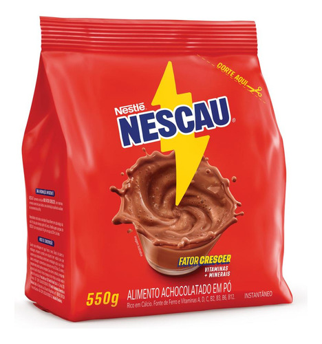 Achocolatado Pó Nescau Pacote 550g
