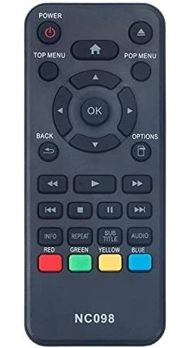 Control Remoto Zdalamit Nc098 Para Blue Ray Philips -negro