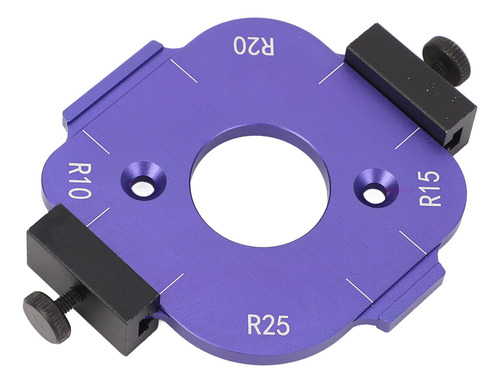 Modelo De Raio De Canto Redondo R10 R15 R20 R25 Anodizado