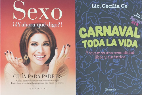 2 Libros - Sexo + Carnaval - Ce Rampolla - Sudamericana