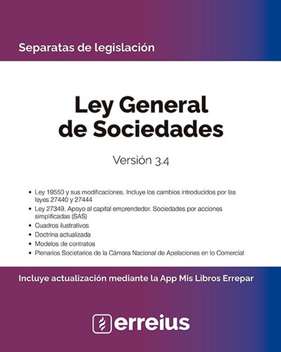 Separata Ley General De Sociedades 3.4