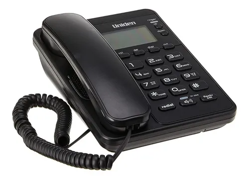 comprar Telefono Fijo Uniden Negro As6404 Con Visor \u002F Dismac