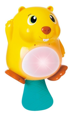 Imagen 1 de 2 de Castor Juego Para Baño Con Luz A Pila Hola 8102 Educando