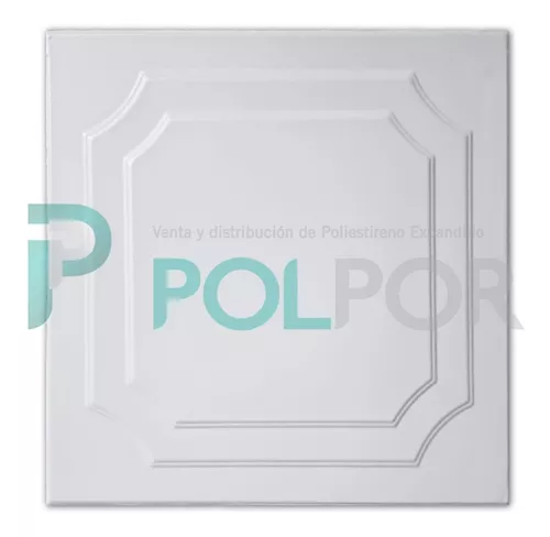 Panel Placa Techo Poliestireno Cielorraso Decofan Decorativa