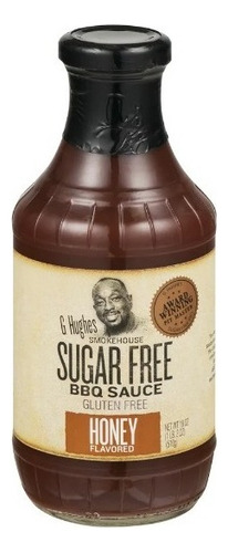 Salsa Bbq Honey Sugar Free G Hughes (sin Azúcar) Keto 510g