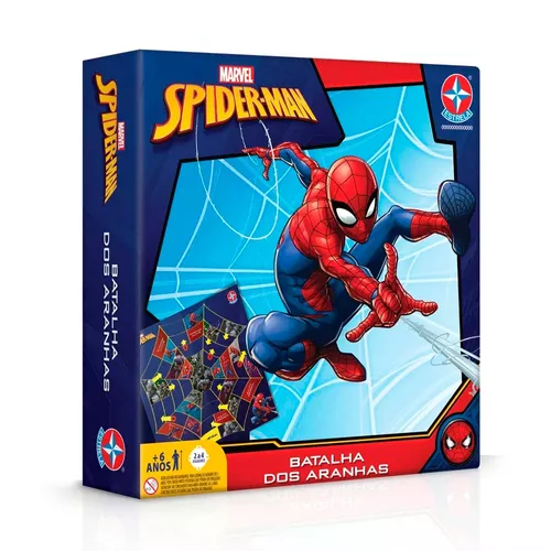 Jogo de Tabuleiro Homem Aranha