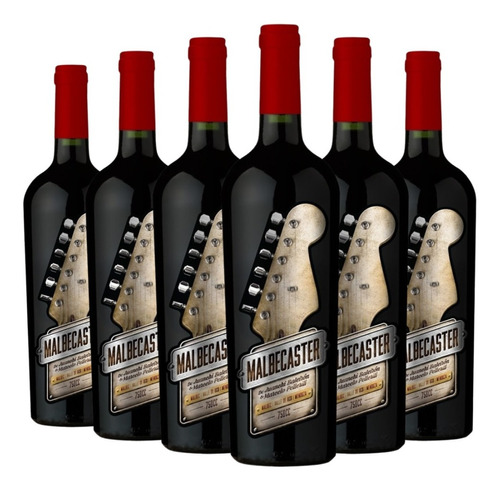 Vino Malbecaster Caja X 6 X 750ml. - Envío Gratis