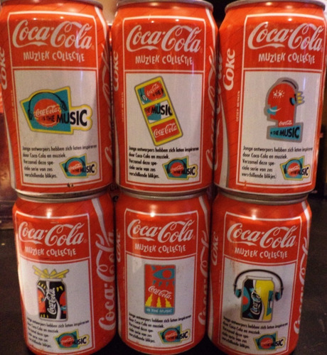 Latas Coleccionables De Coca Cola