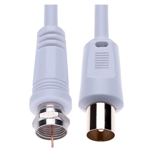 Conector Macho F Coaxial Cable Rf Macho Satélite Sat F...