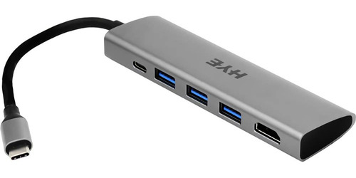 Adaptador Usb-c Hub Hye Docking Station Hyehu53 5 Em 1