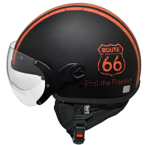 Capacete De Moto Kraft Plus Historic 66