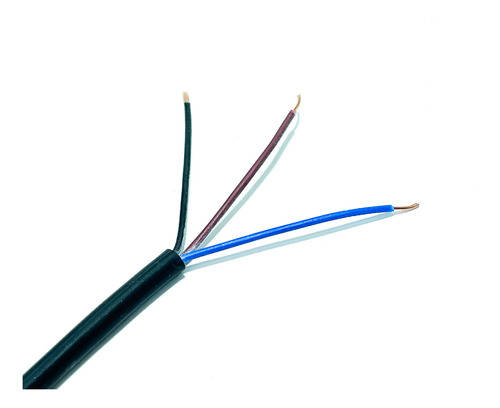 10mt Cabo Manga Flex 3 Vias 0,34mm 22awg Padrão Sensor