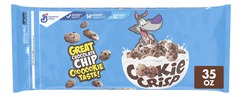 Cookie Crisp Cereal General Mills, 992 G Bolsa