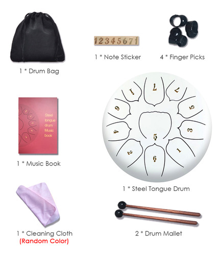 Steel Tongue Drum Picks Meditation Percussion Handpan Mallet