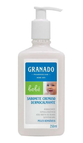 Sabonete Cremoso Dermocalmente Pele Sensível 250ml - Granado