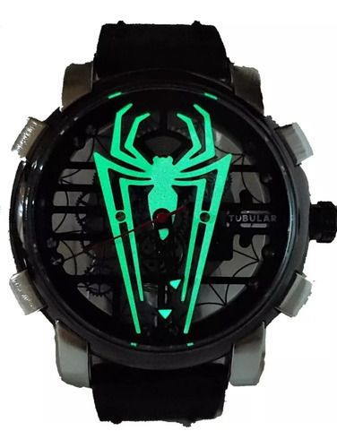 Reloj De Pulsera Spiderman Luminicente Avengers Hombre 