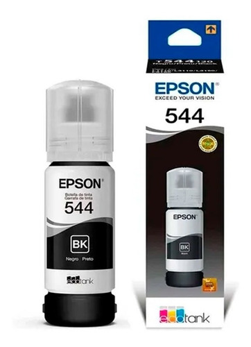 Imagen 2 de 3 de Tinta Epson T544 Negro - Colores L3110 L3150 L3160 L5190