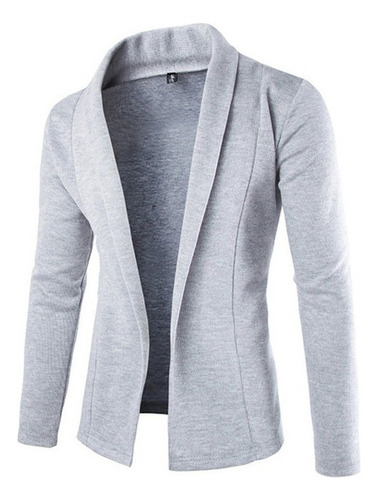 Chamarra Blazer Masculino Manga Comprida Slim Fit Sweater Ja