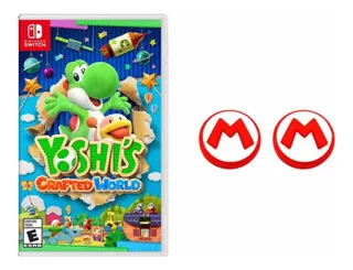 Yoshis Crafted World + 2 Grips Nintendo Switch Nuevo