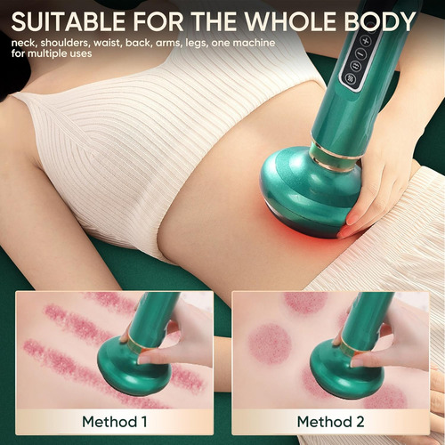 Handheld Cellulite Massager - 3 In 1 Vacuum Cupping Set, ...