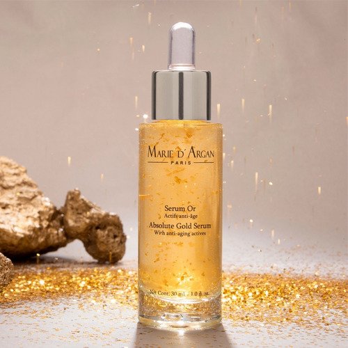 Imagen 3 de 10 de Cuidado Facial, Sérum Y Parches Oro, Bolsa Pouch De Regalo