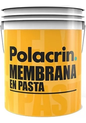 Membrana En Pasta Polacrin 20 Lts Gris - Gabro -