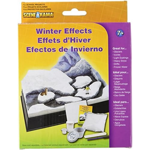 Kit De Diorama De Efectos Invernales Sp4123, Multicolor