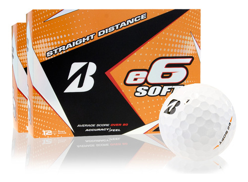 E6 Pelota Golf Suave 2 Docena