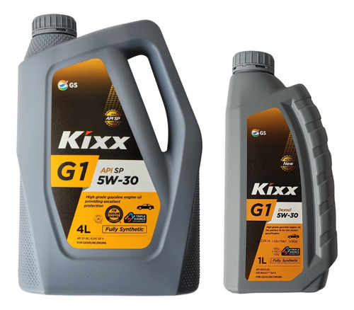 Aceite Para Motor Kixx Sintético 5w30 (5 Litros)