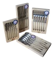 Comprar 6 Cucharas Té +6 Tenedores +6 Cuchillos +6 Cucharas Laguiole