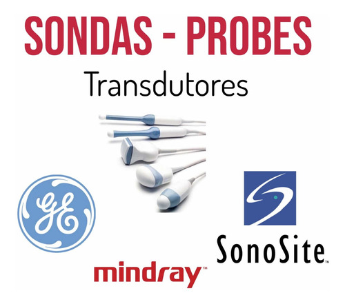 Transdutores Sondas Ge Sonosite No Mindray Convexo Linear