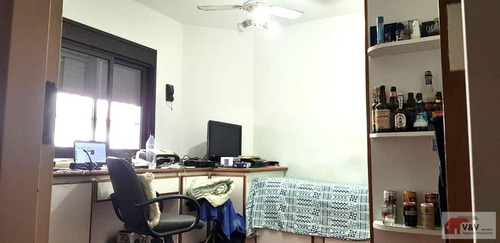 Imagem 8 de 15 de Apartamento Para Venda Em São Paulo, Brooklin, 3 Dormitórios, 1 Suíte, 3 Banheiros, 2 Vagas - Brklm1099_2-1151853