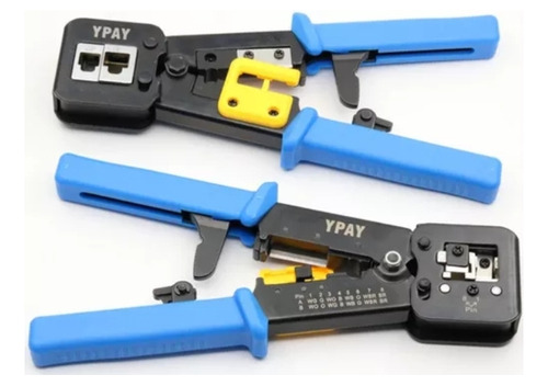Crimpeadora Ponchadora Rj45 Rj12 Rj11 3 En 1 Profesional