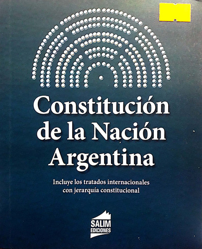 Constitucion De La Nación Argentina, Salim Ediciones Nuevo *