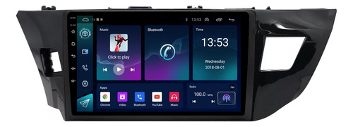 Kit Multimidia Corolla 14/17 9p Carplay Android Auto 2/32gb