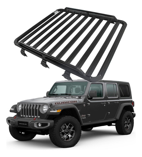 Canastilla Portaequipaje Jeep Wrangler Jl 2018-4 Pts Torus