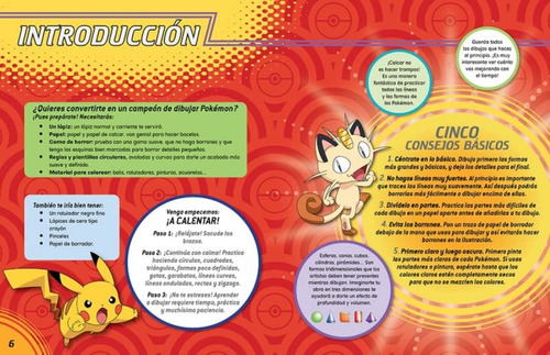 Libro Aprende A Dibujar Con Pokémon: Guía Esencial Deluxe