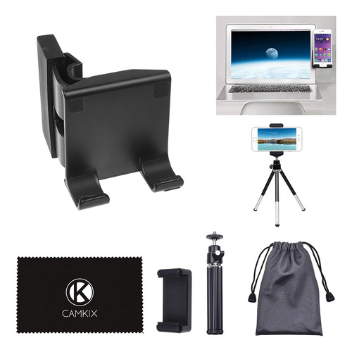 Camkix Mini Tripode Y Soporte De Clip Para Smartphone   1 T
