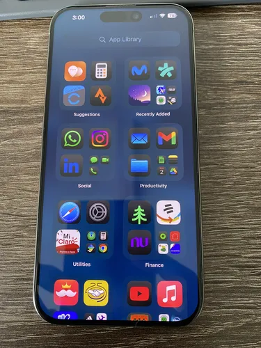 Apple iPhone 15 Pro (256 Gb) - Titanio Natural (Usado)