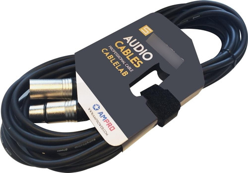Cable Microfono Xlr Balanceado 6 Metros Stagelab Clm-xmxf-6