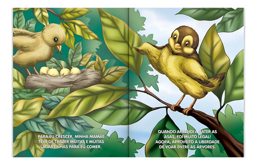 Mini - Animais: Passarinho Dico, O, de (Ilustrado(es) por) Belli Studio. Editorial Todolivro Distribuidora Ltda. em português, 2019