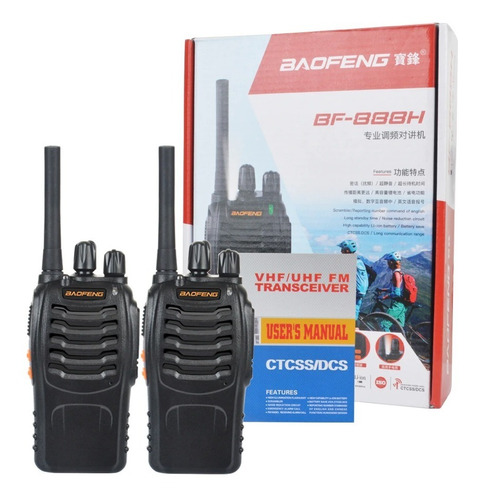 Radio Walkie Talkie Comunicación Motorola Baofeng X2